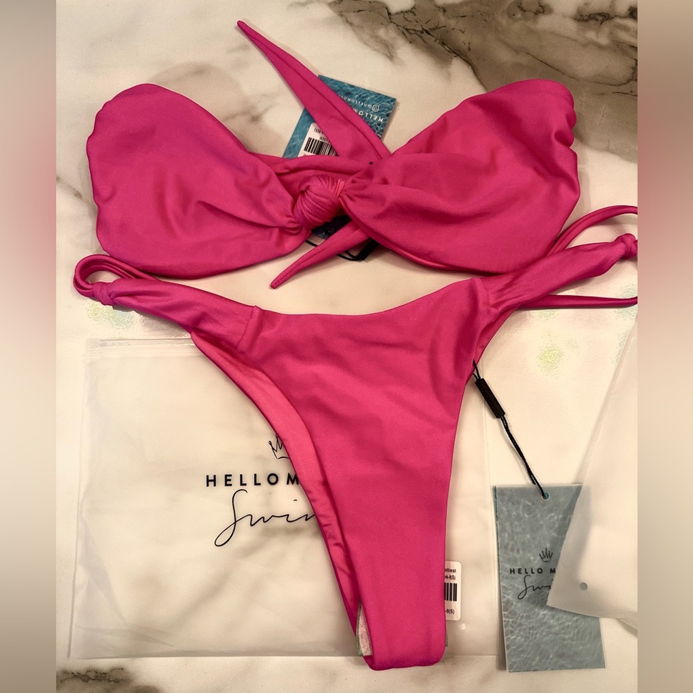 Hello Molly Vibrant Pink Bikini